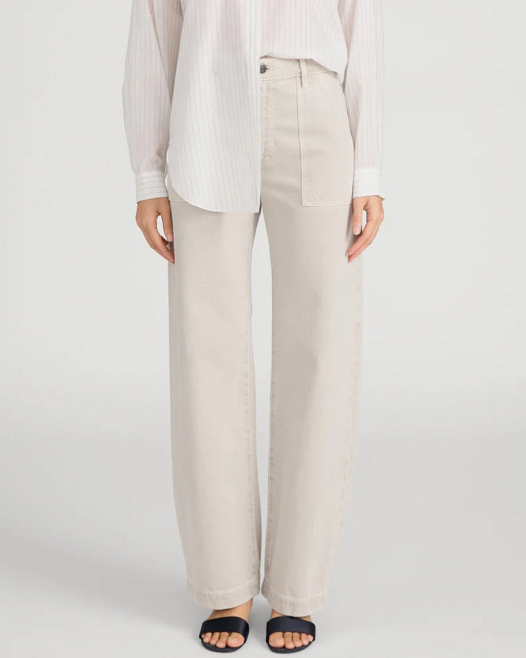 Frame - Jeans Cargo The Bow - Flax