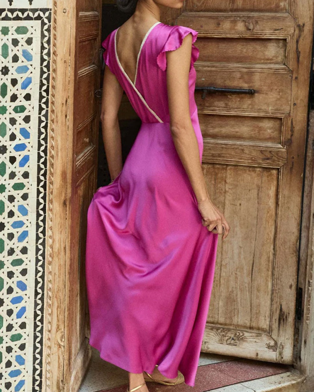 Dôen - Robe Corina - Magenta
