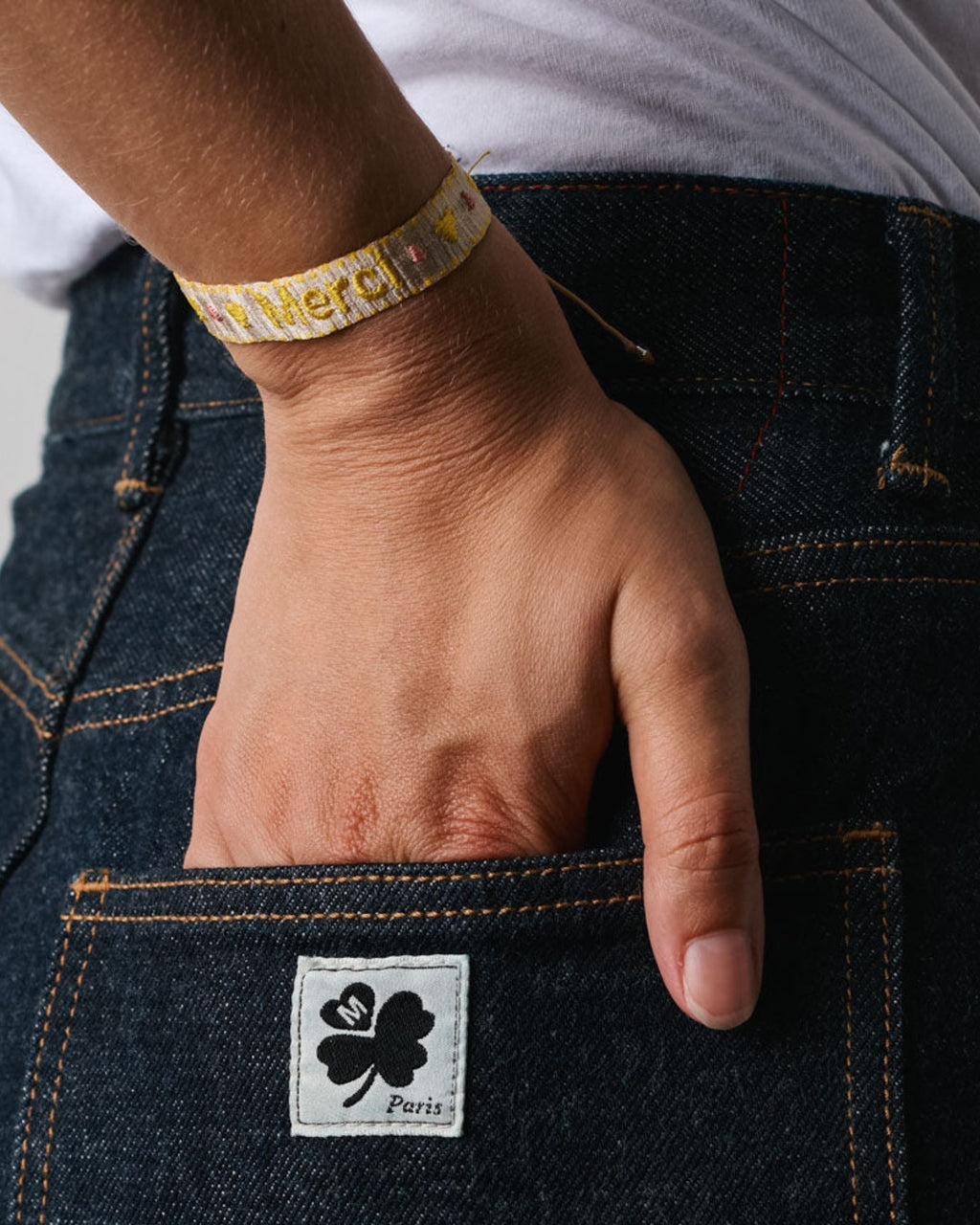 Merci x Guanabana - Guanabana x Merci - Heart Bracelet - Yellow