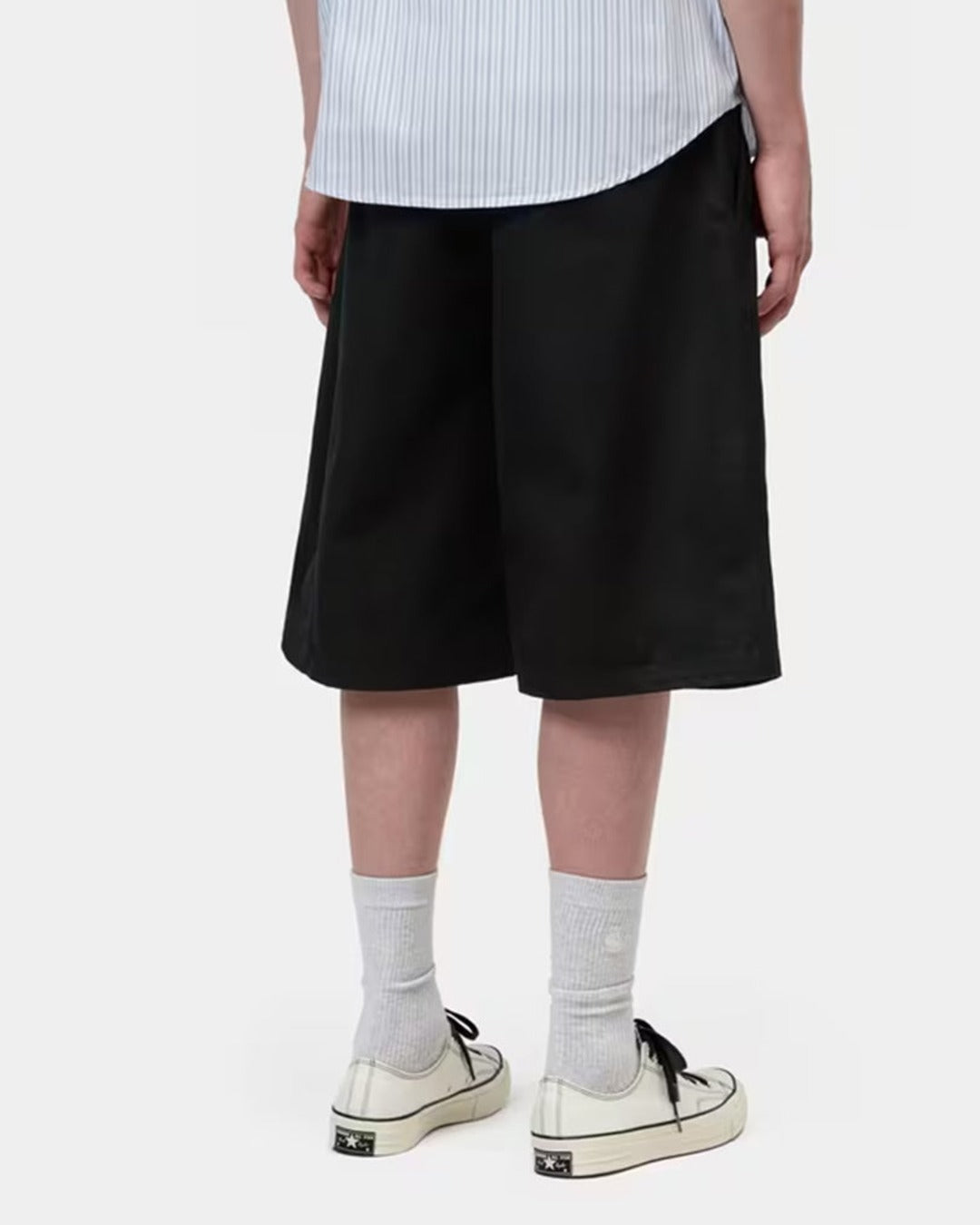 Carhartt Wip - Short Brader - Noir Délavé