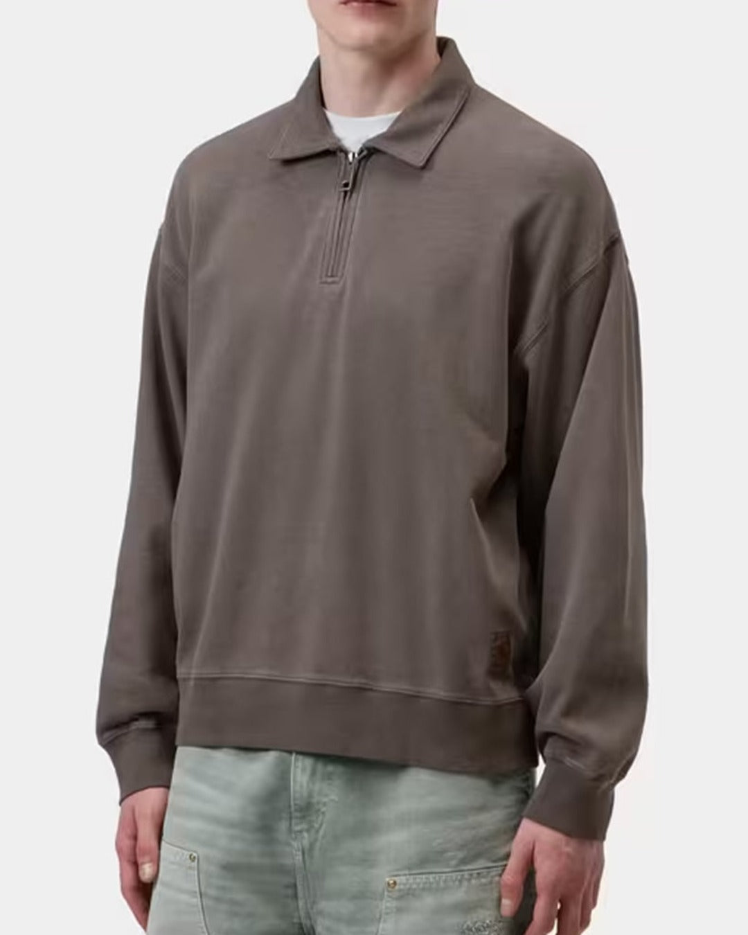 Carhartt Wip - Harper Polo Sweatshirt - Tobacco