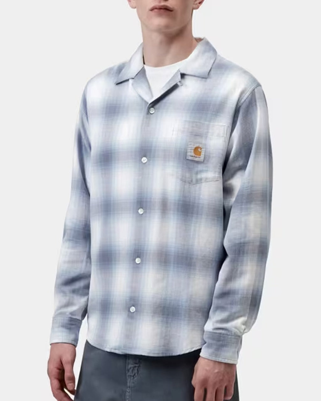Carhartt Wip - LS Tyers Shirt - Shady Blue Check