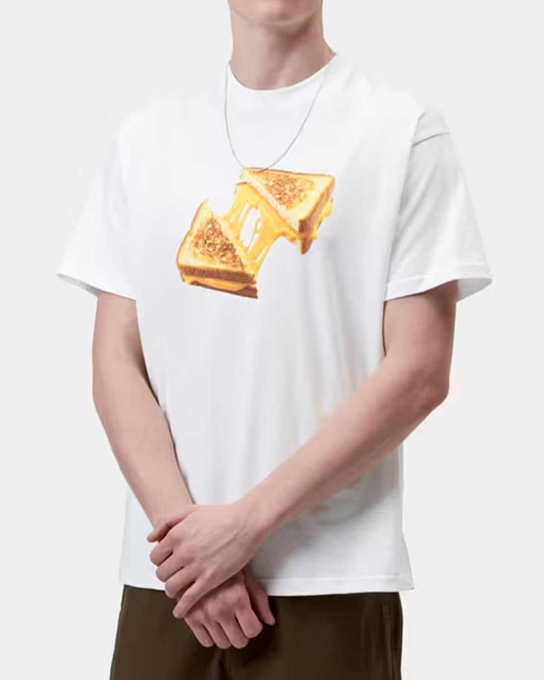 Carhartt Wip - Cheese t-shirt Toast - White