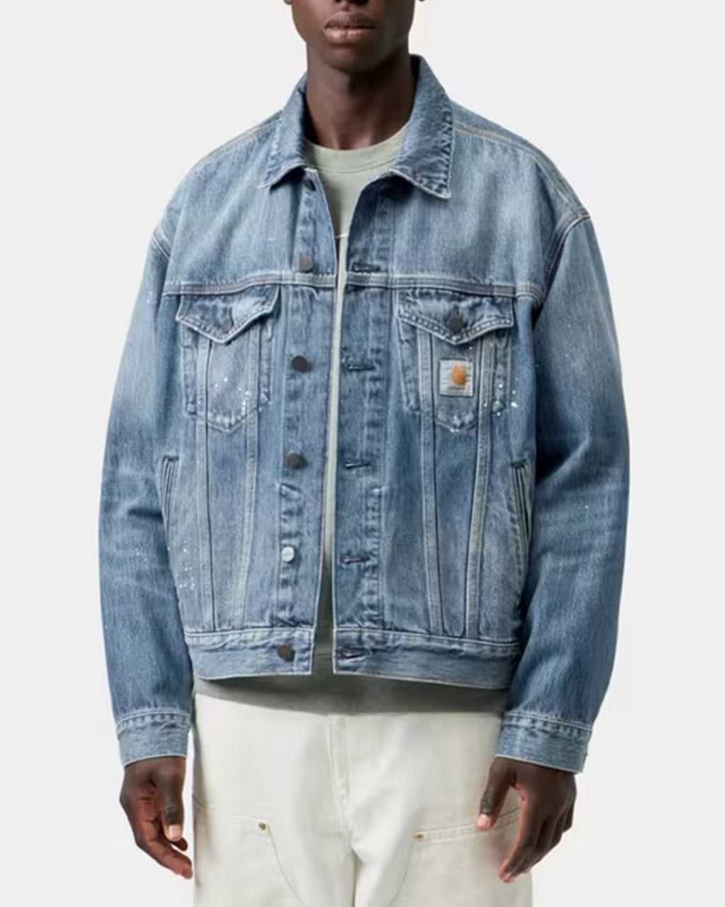 Carhartt Wip - Veste Helston Denim - Blue Destroy Wash