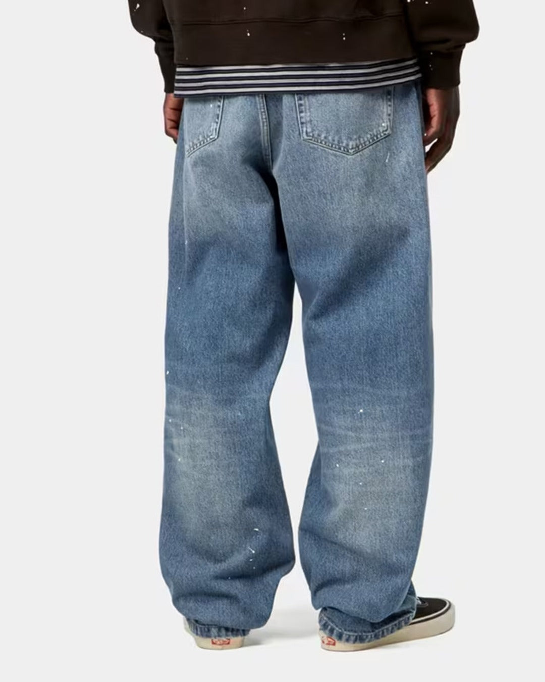 Carhartt Wip - Jeans Landon - Blue Destroy Wash