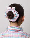 Merci - Chouchou Scrunchie - Carreaux Multicolore