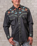 Rockmount - Agave Cactus Western Shirt - Black