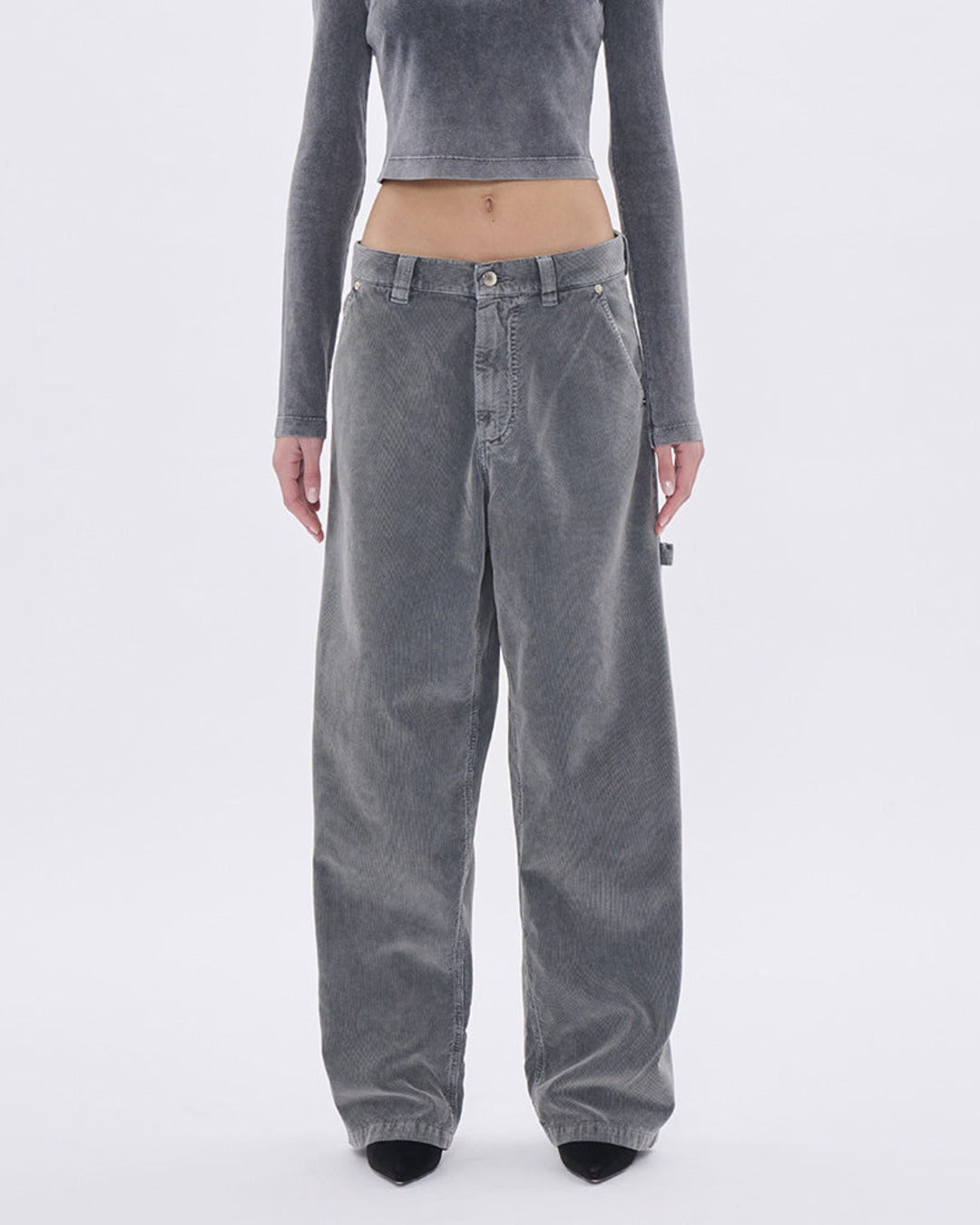 Haikure - Sibilla Velvet Pier Jeans - Grey