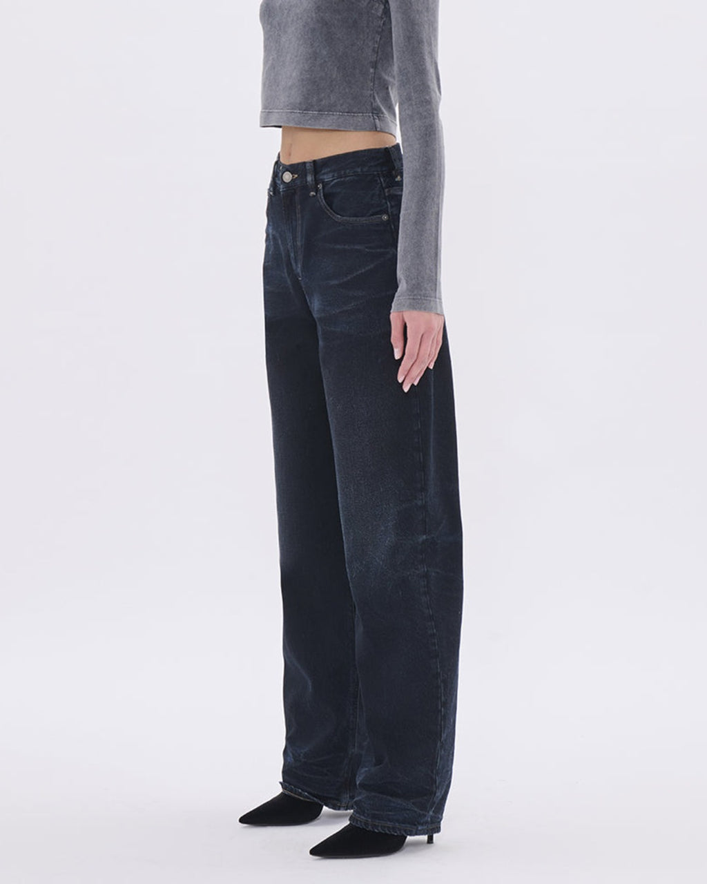 Haikure - Jeans Bibi - Bleu Noir