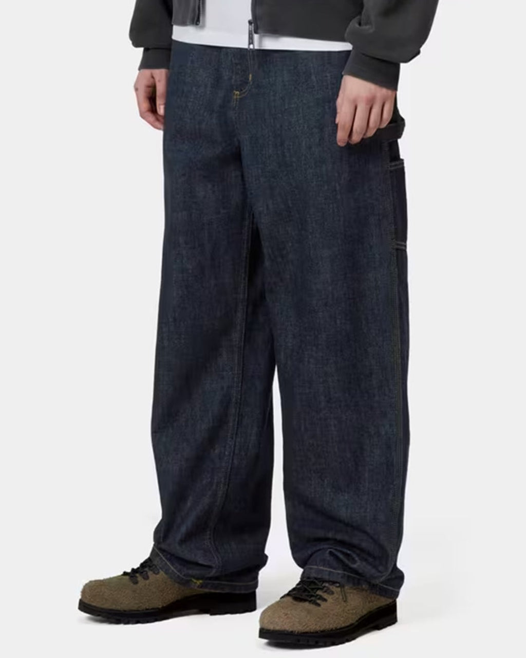 Carhartt Wip - Brandon Single Knee Jeans - Rinsed Blue