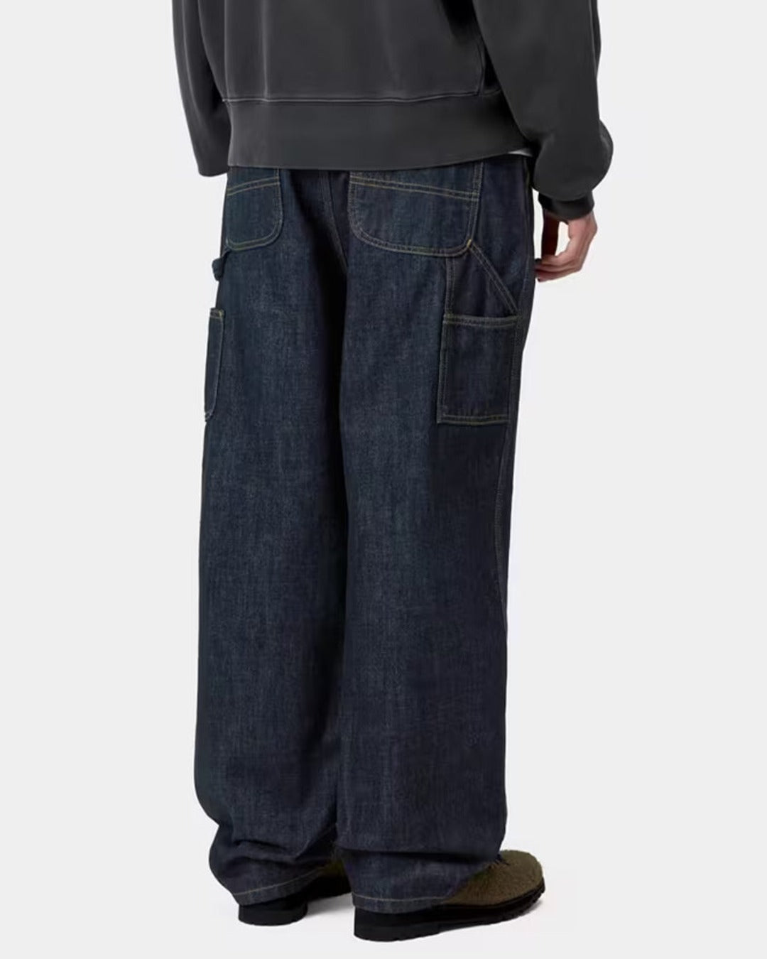 Carhartt Wip - Brandon Single Knee Jeans - Rinsed Blue