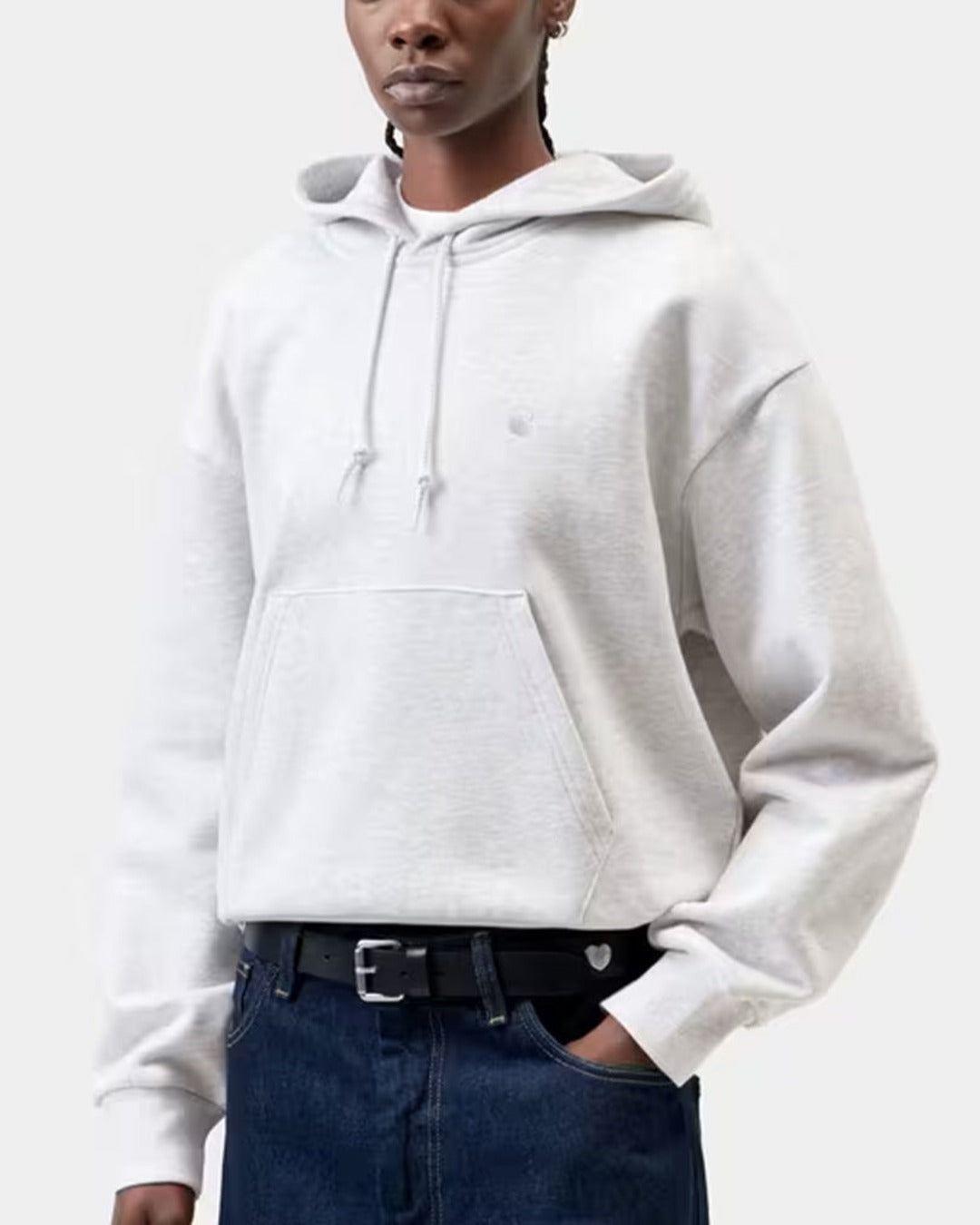 Carhartt Wip - Casey Hoodie - Ash Heather & Silver