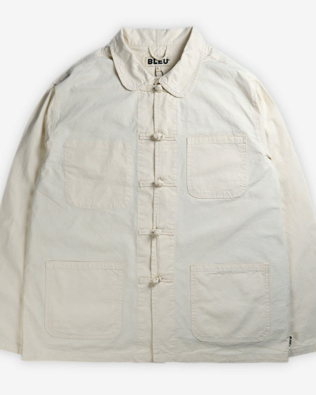 Bleu - Veste Shanghai Solid - Écru