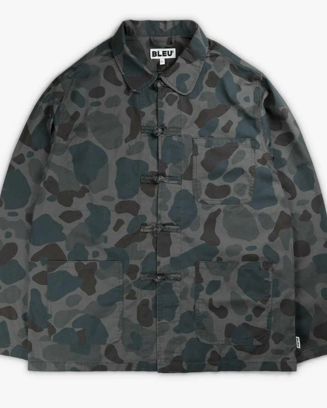 Bleu - Veste Shanghai Camo - Frogskin