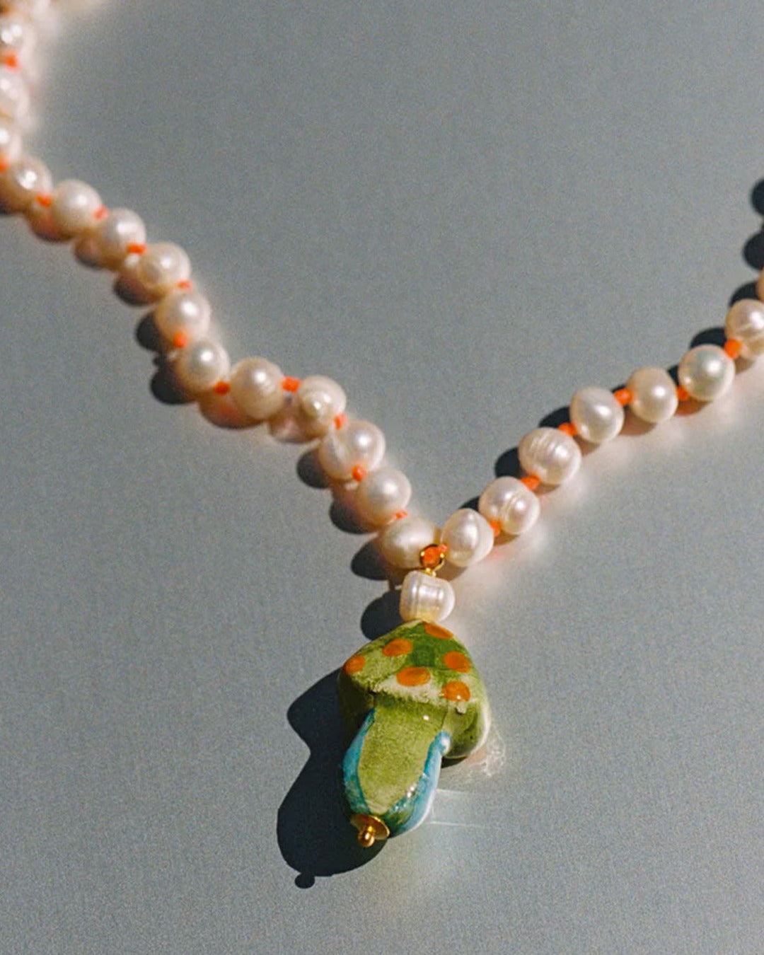 Cashfana - Collier Funghi - Vert