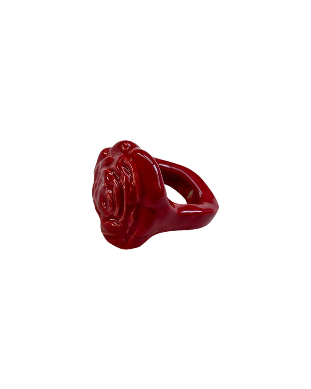 Blanca Olmos Studio - Bague La Rosa - Rouge
