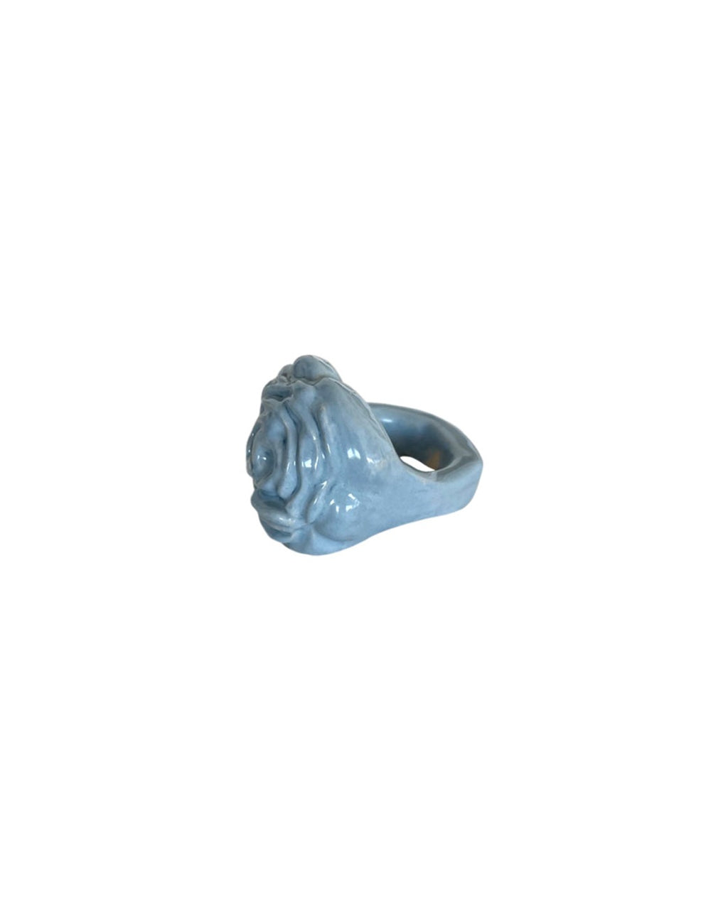 Blanca Olmos Studio - Bague La Rosa - Bleu Clair