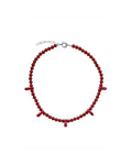 Blanca Olmos Studio - Las Lagrimas Necklace - Red