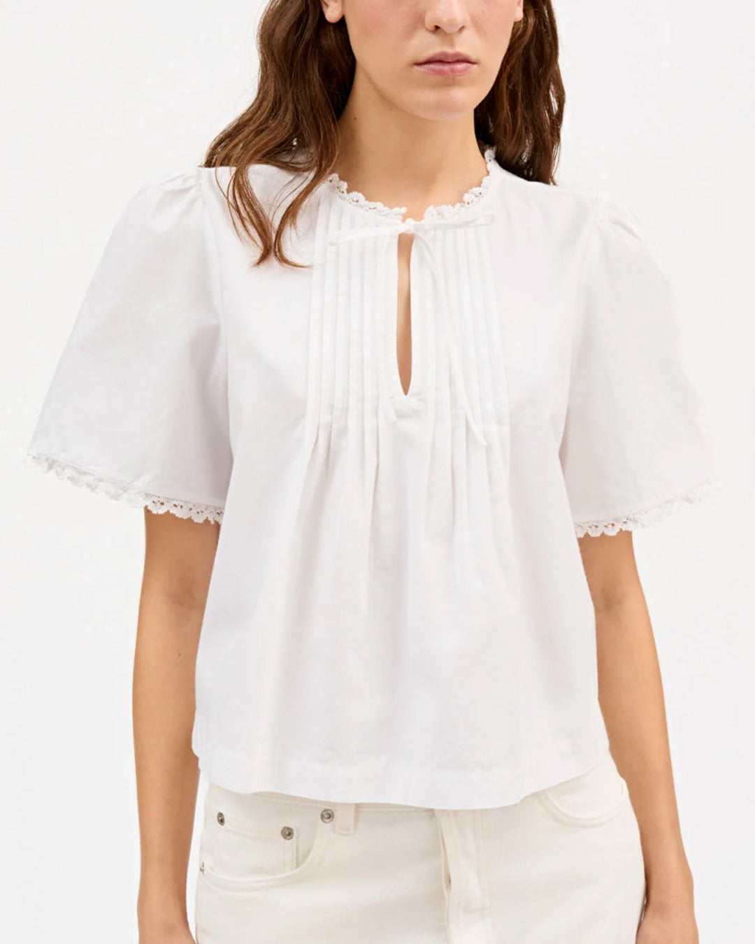 Skall Studio - Blouse Freesia - Blanc Optique