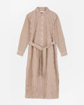 Skall Studio - Robe Chemise Leigh - Marron & Ecru