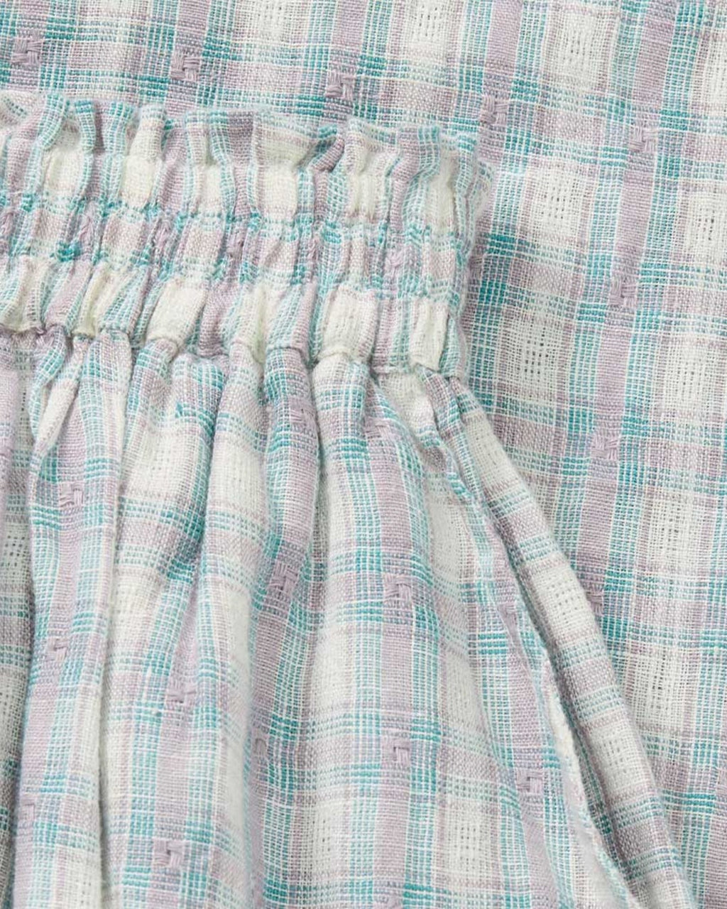 Skall Studio - Dagny Checkered Skirt - Purple & Blue