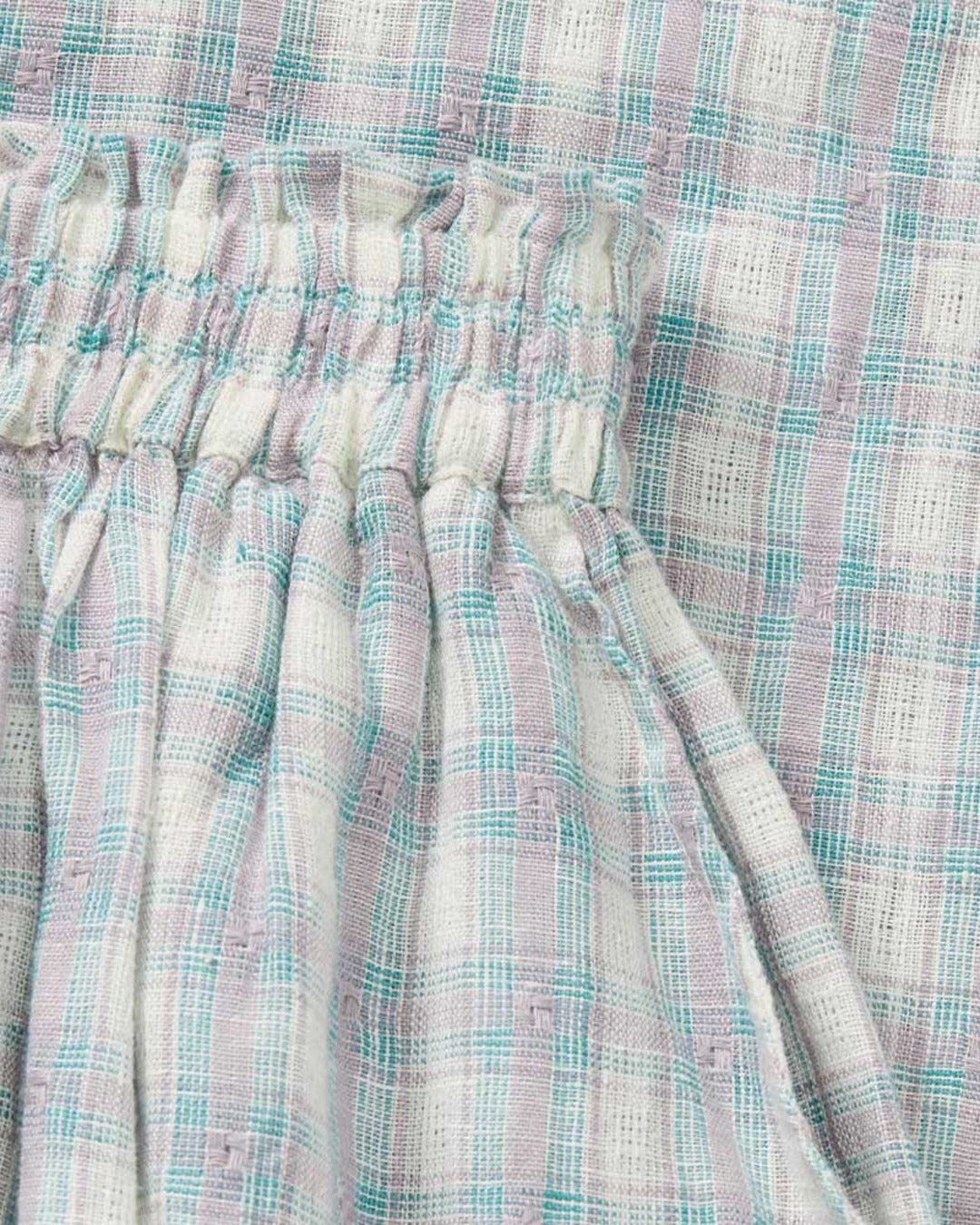 Skall Studio - Dagny Checkered Skirt - Purple & Blue