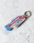 N2 Studio - Porte Clé Sardine - Bleu Lilac & Crème
