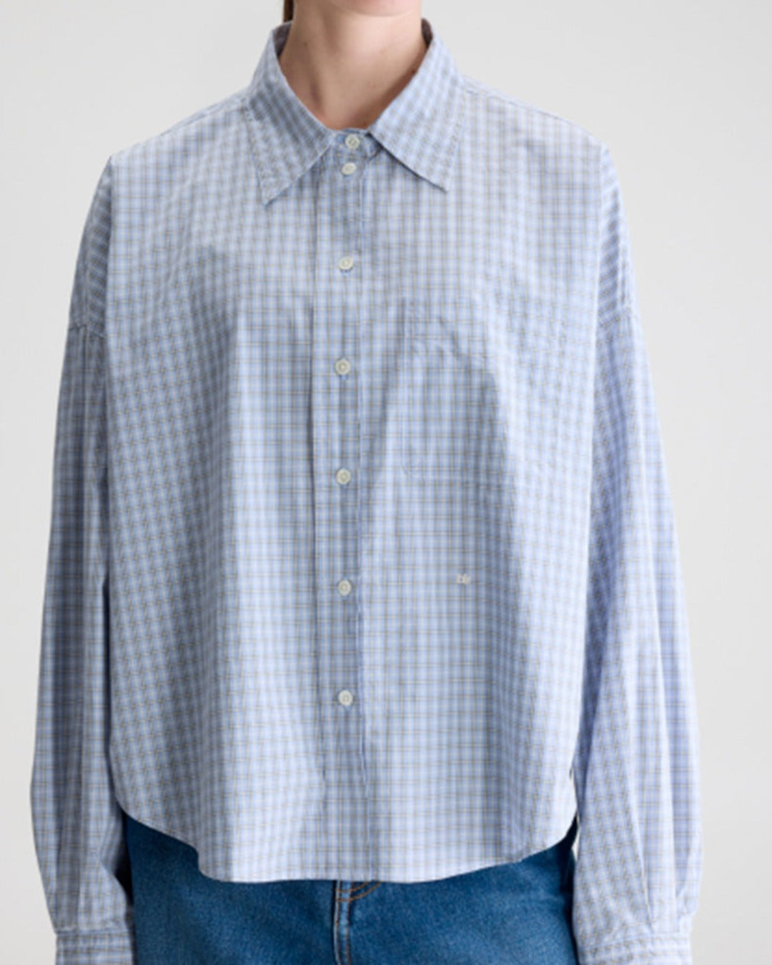 Bellerose - Ginger Shirt - Checks Blue
