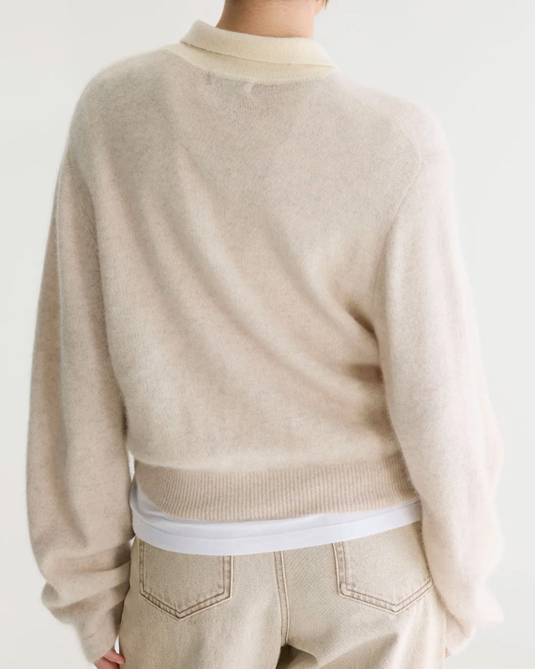 Bellerose - Dusto polo shirt - Ecru