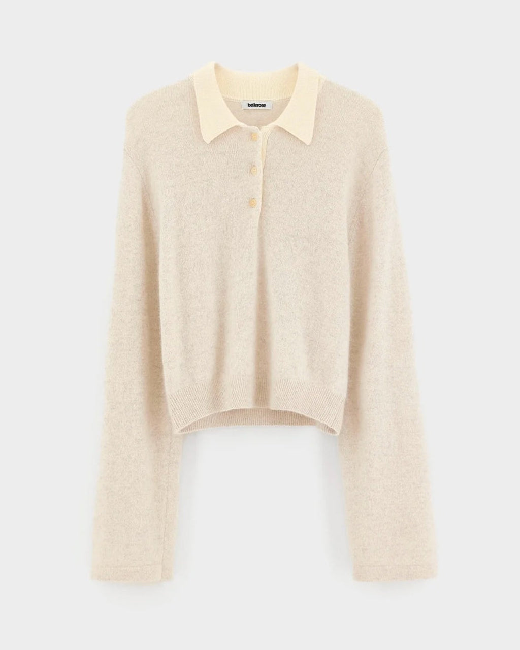 Bellerose - Dusto polo shirt - Ecru