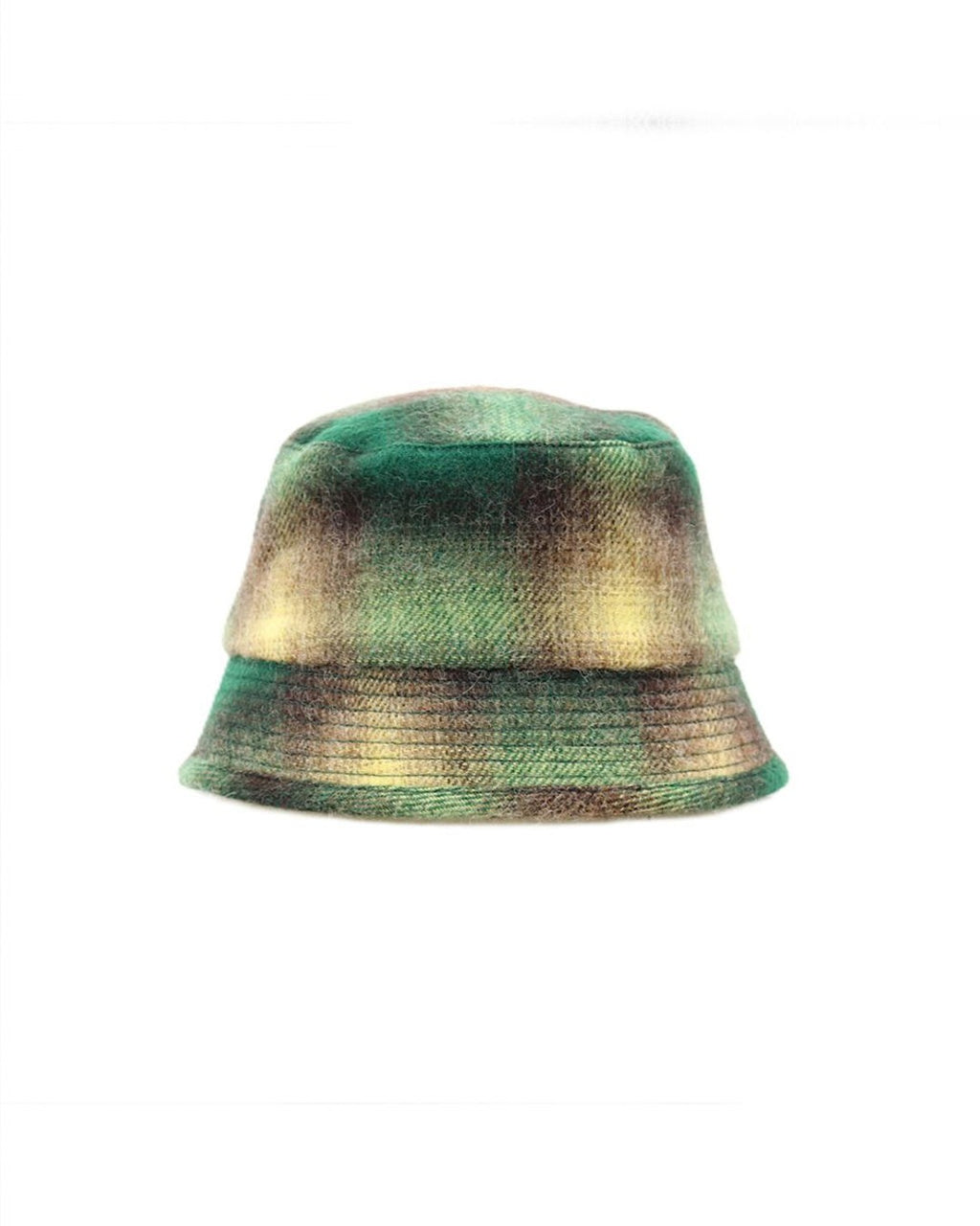 Cableami - Chapeau 70S Wool Shaggy Check - Vert