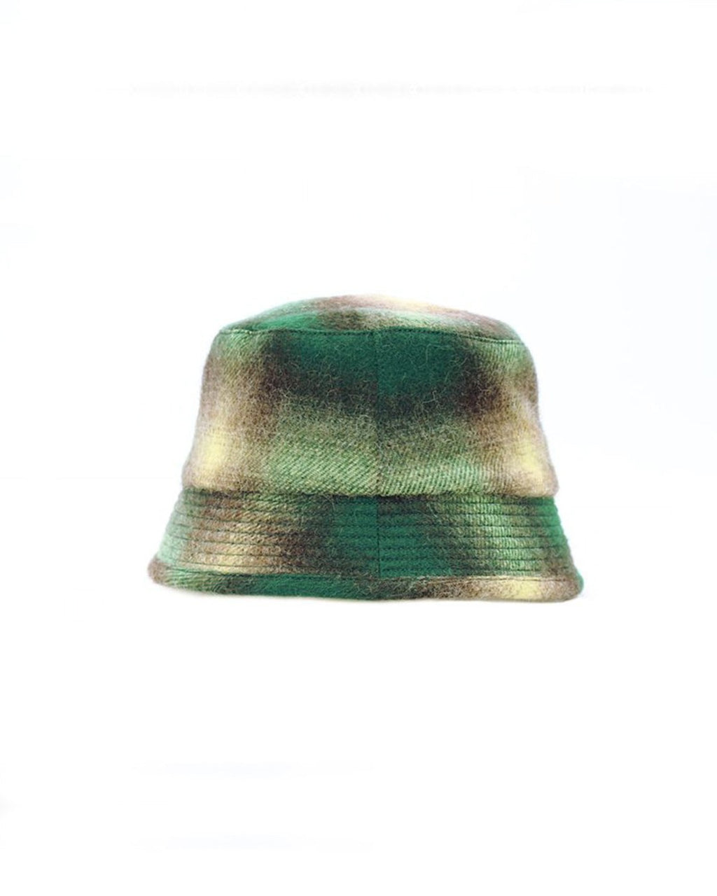 Cableami - Chapeau 70S Wool Shaggy Check - Vert
