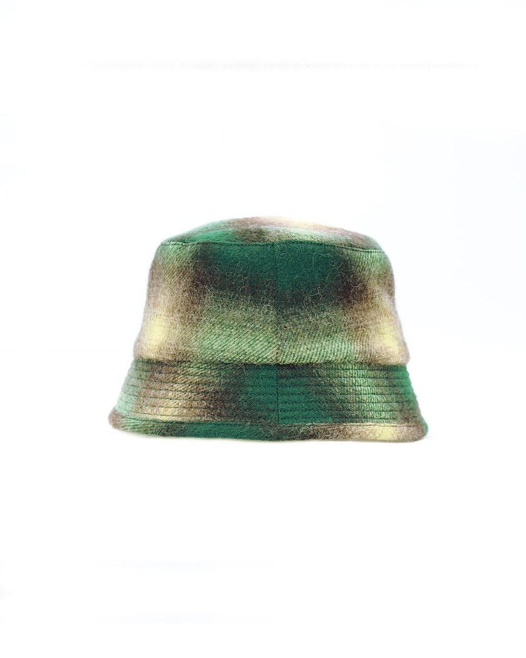 Cableami - Chapeau 70S Wool Shaggy Check - Vert