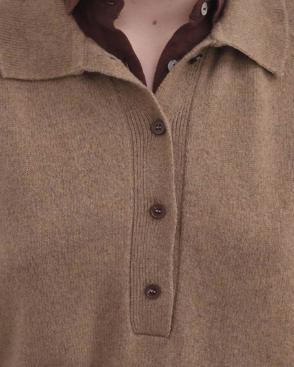 Baserange - Soar Polo Shirt - Rovere Brown