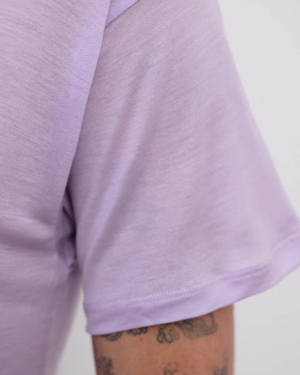 Baserange - T Shirt Ample - Violet