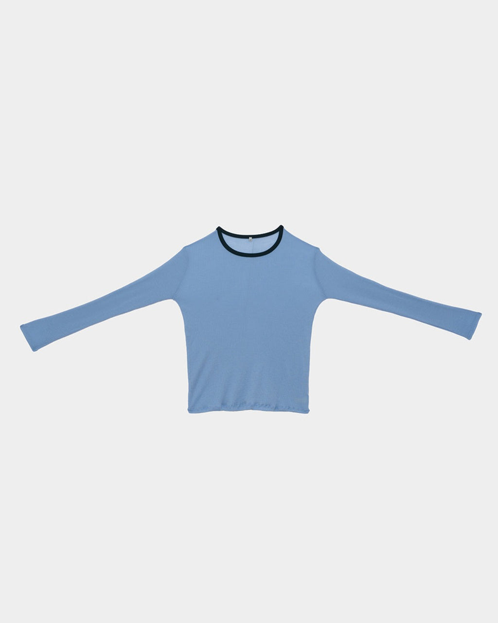 Baserange - Racer T Shirt - Blue Pinto
