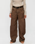 6397 - Jeans Roomy - Earth Clay