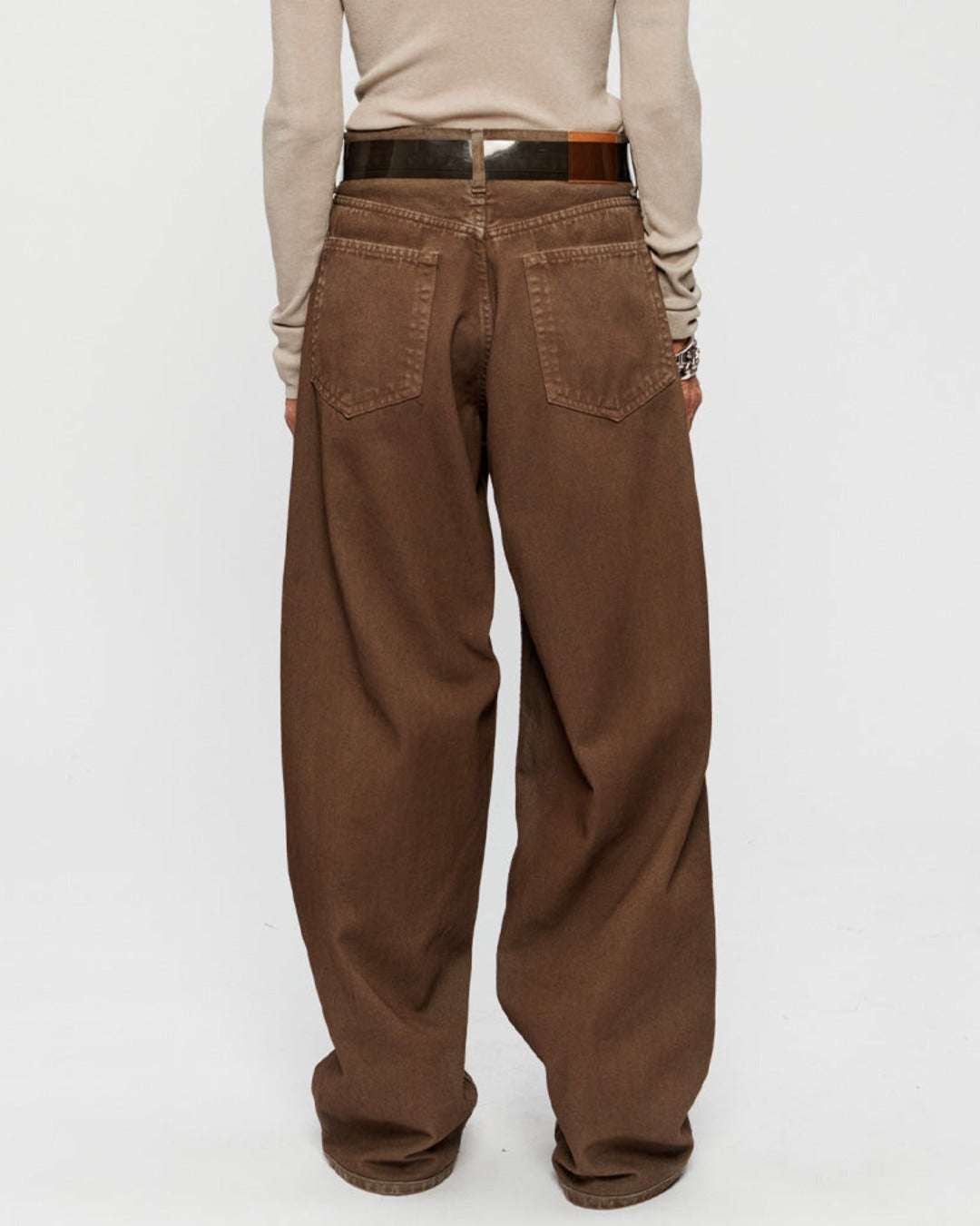 6397 - Jeans Roomy - Earth Clay