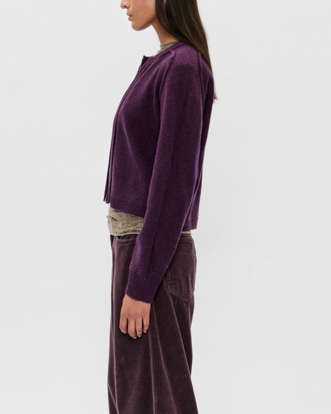 6397 - Cardigan Selvedge - Boysenberry