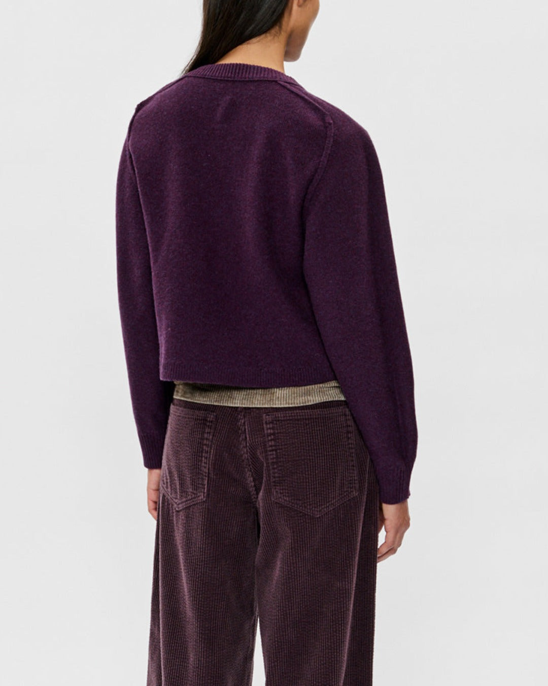 6397 - Cardigan Selvedge - Boysenberry