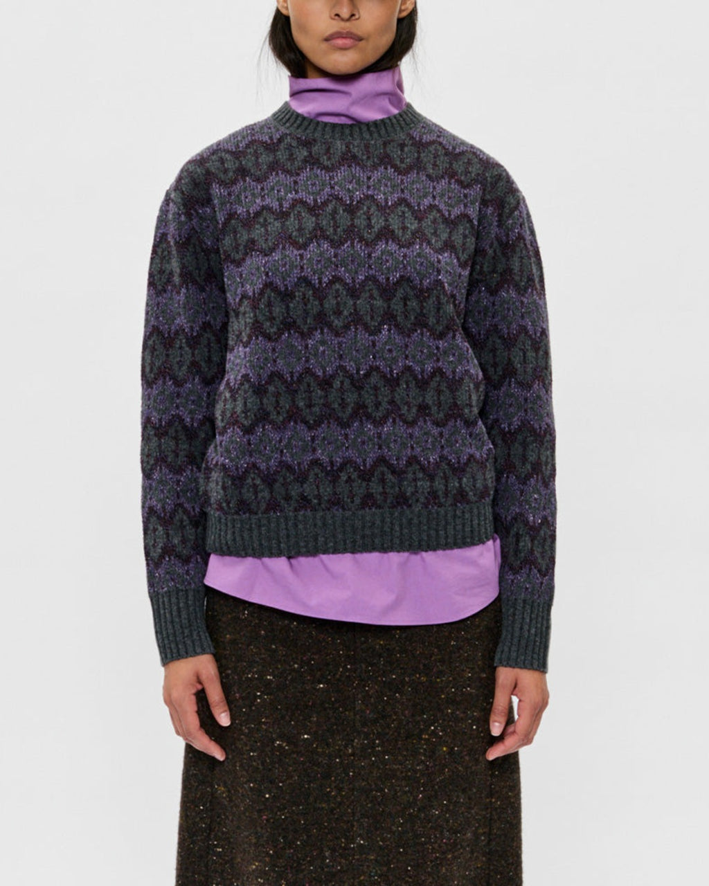 6397 - Pull Fairisle - Viola
