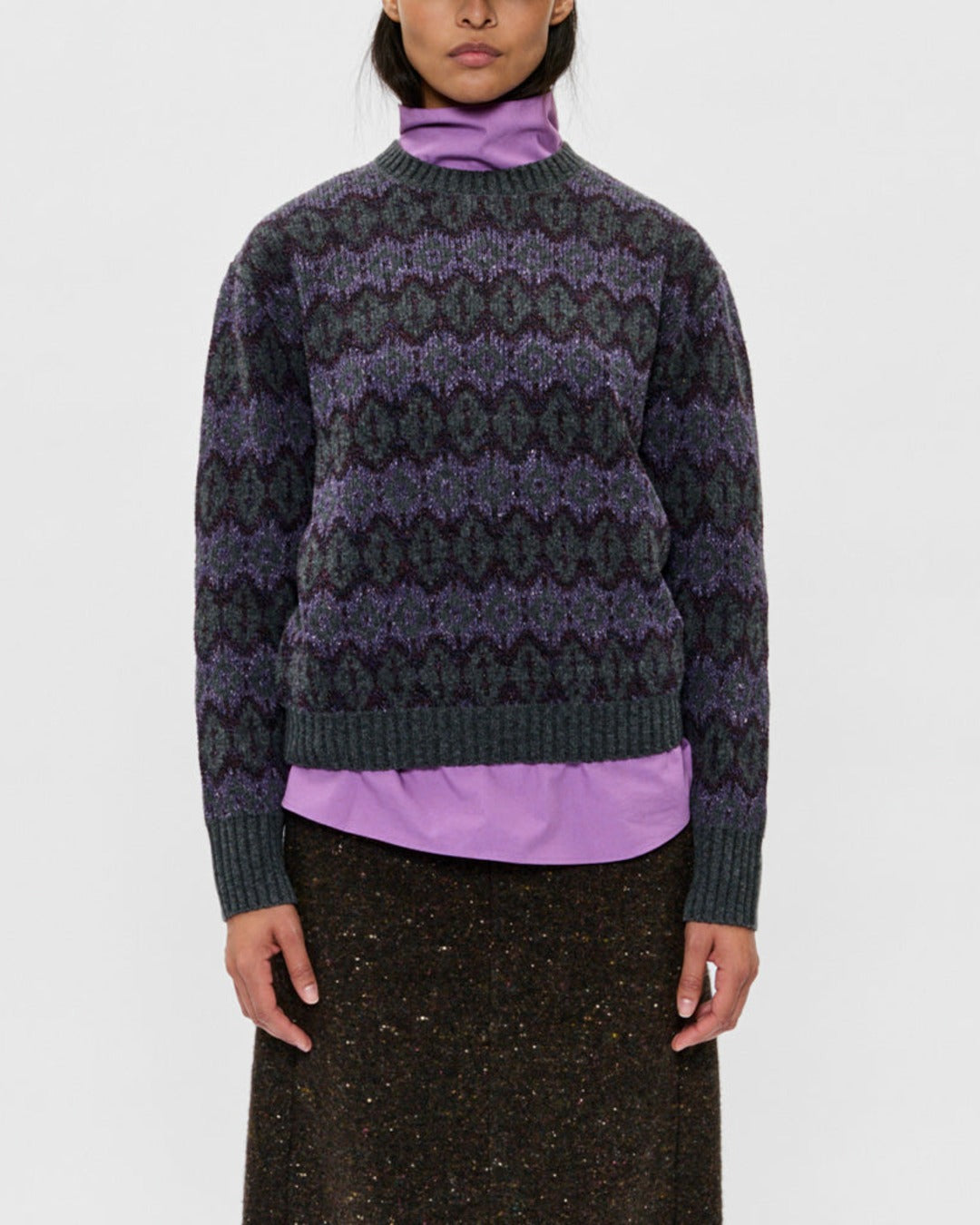 6397 - Pull Fairisle - Viola