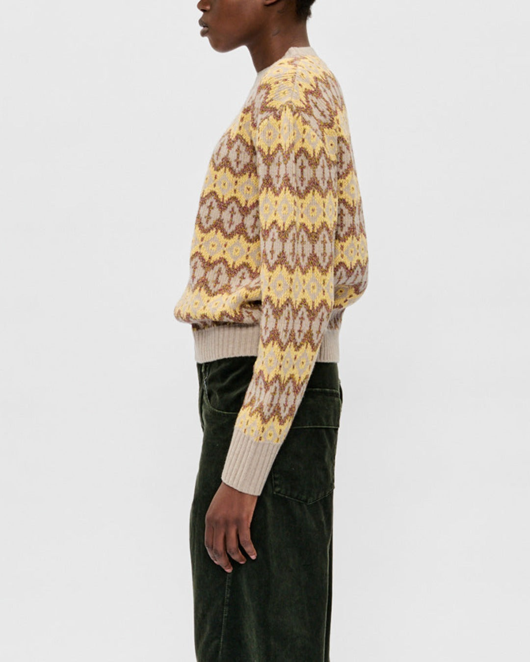 6397 - Fairisle sweater - Sunbeam