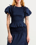Damson Madder - Becca Blouse - Navy