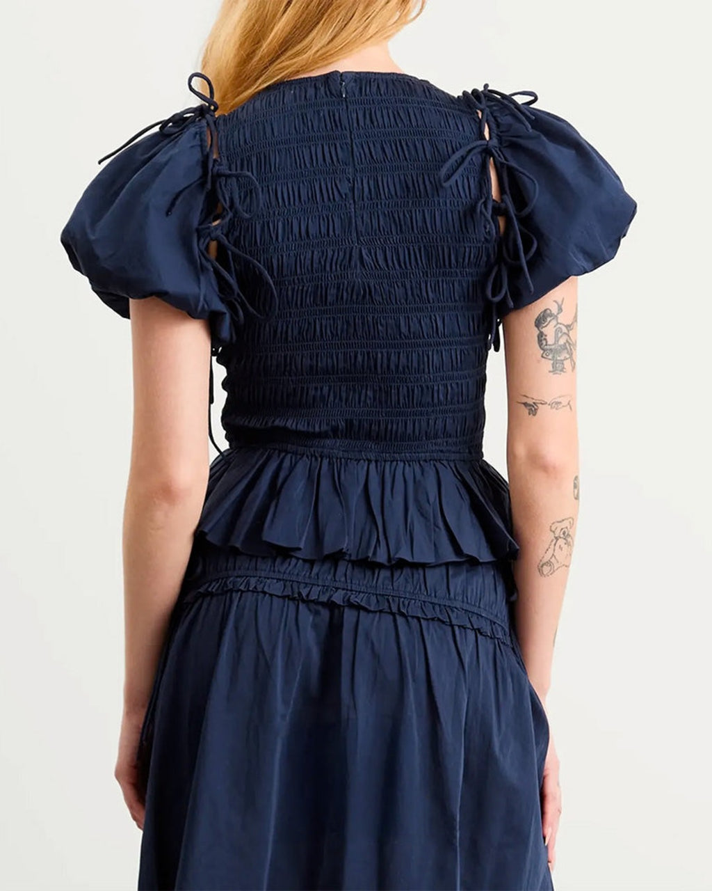 Damson Madder - Becca Blouse - Navy
