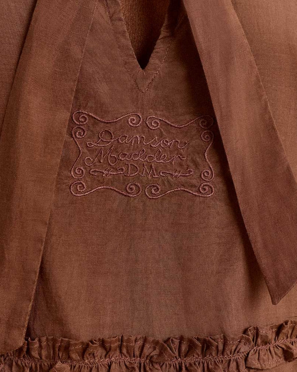 Damson Madder - Reed Dress - Chocolate