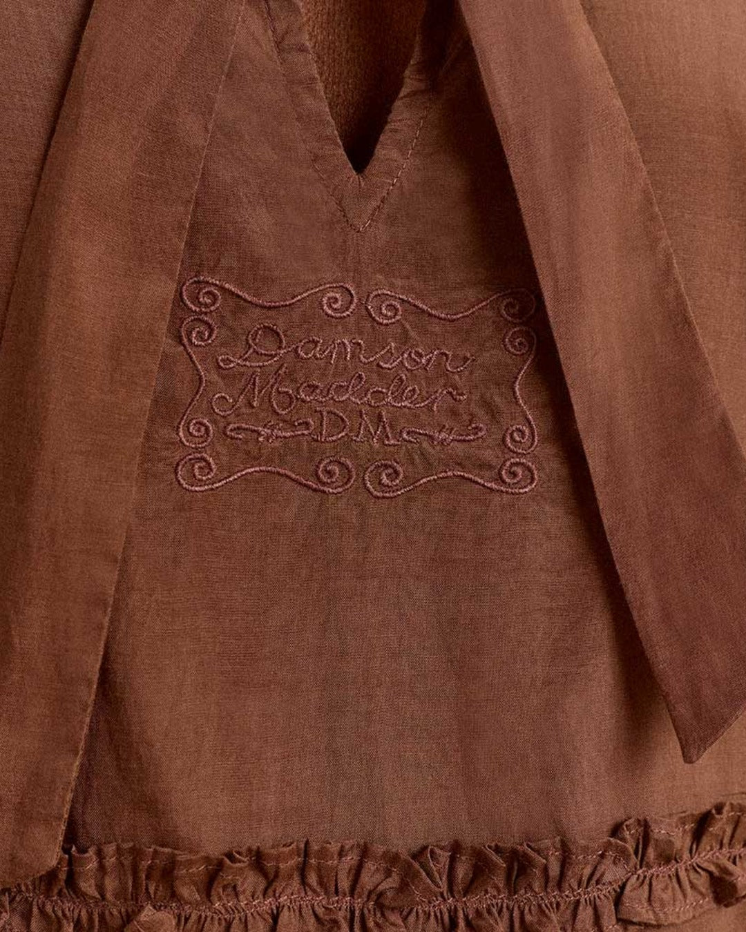 Damson Madder - Reed Dress - Chocolate
