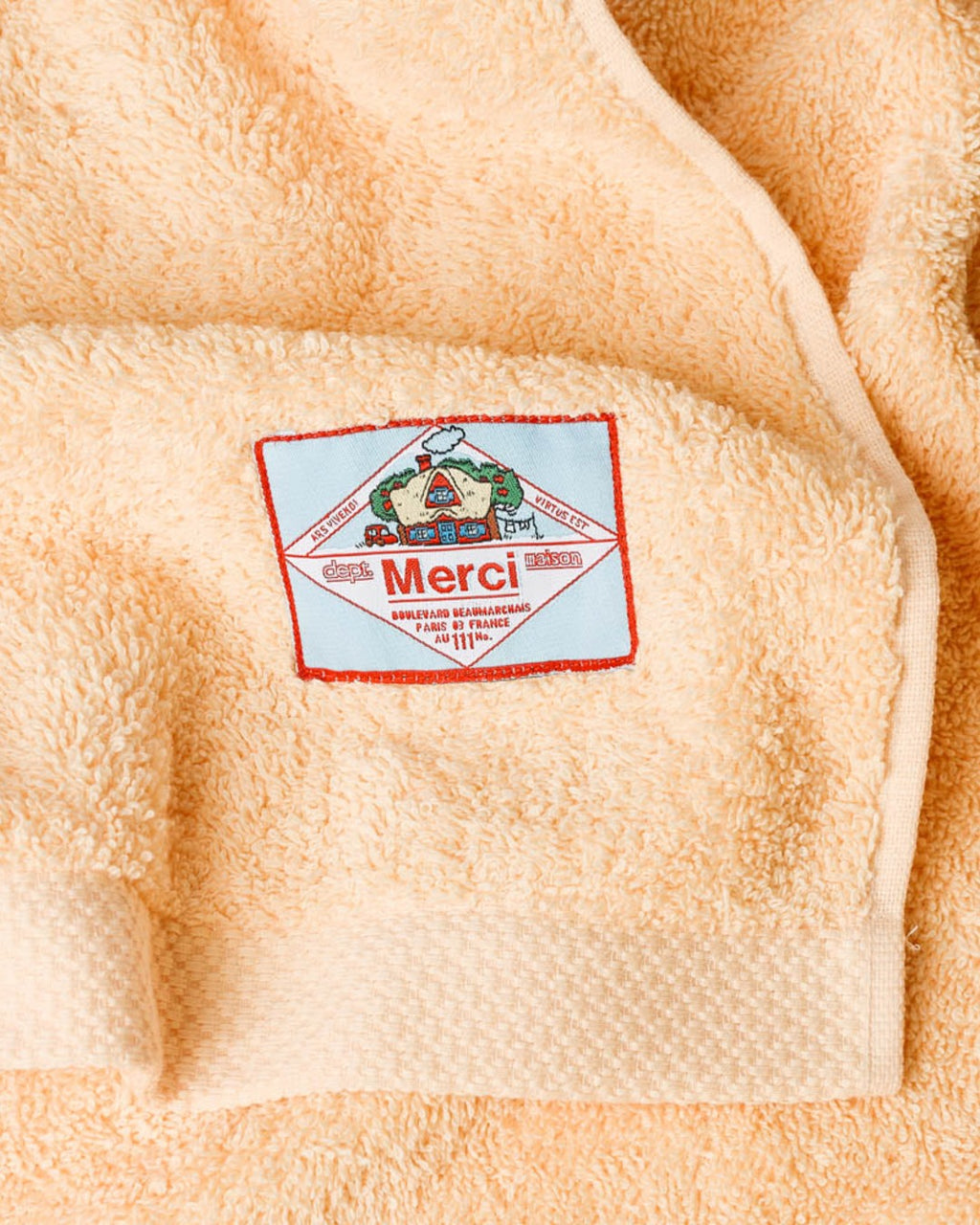 Merci - Terry Cloth Bath Towel - Zenith Yellow