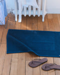 Merci - Cotton Bath Mat - Blue Night