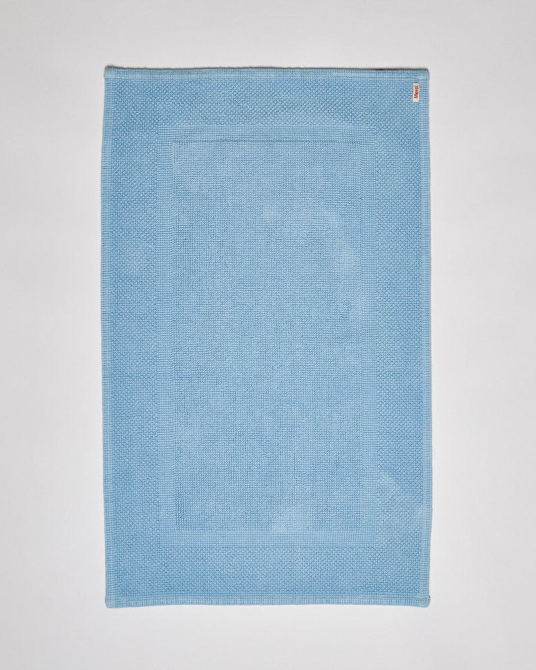 Merci - Cotton Bath Mat - Blue Day